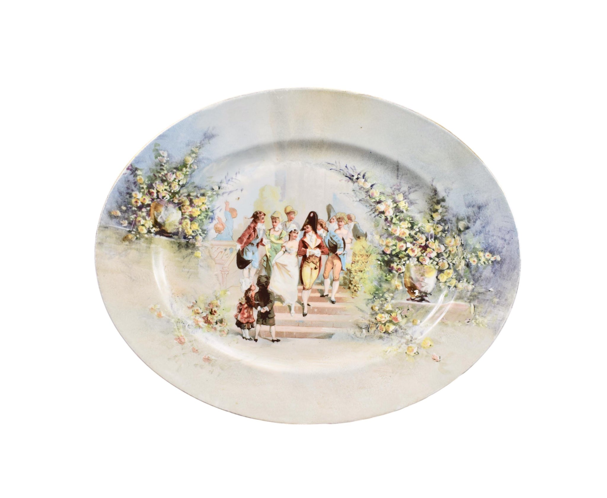 Wedding Limoges Plate - Charmantiques