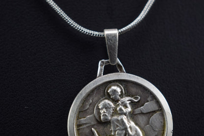 Pendentif Saint Christophe Argent