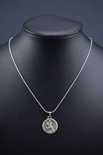 Saint Christopher Pendant Silver