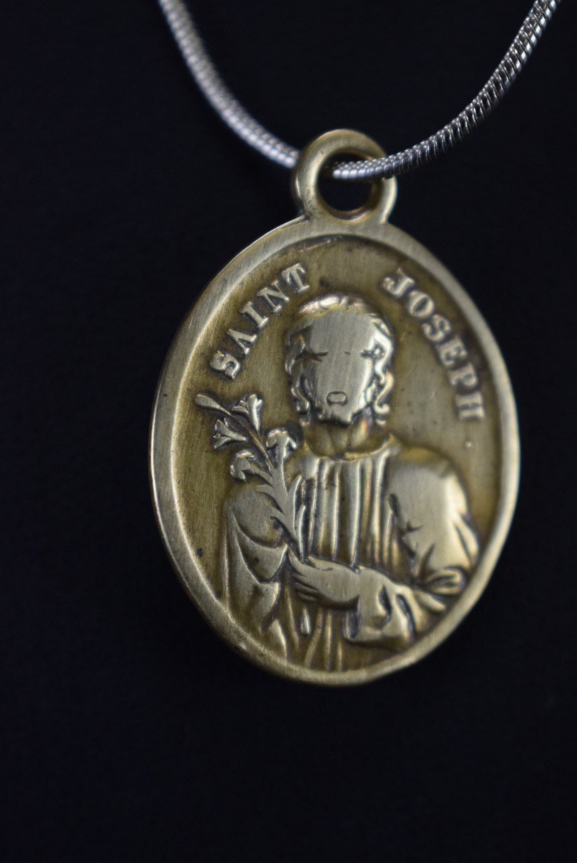 Angel Guardian Medal 19th Century
