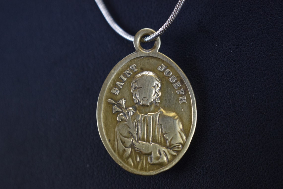 Angel Guardian Medal 19th Century