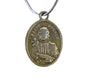 St Joseph and Angel Guardian Medal Pendant Vintage