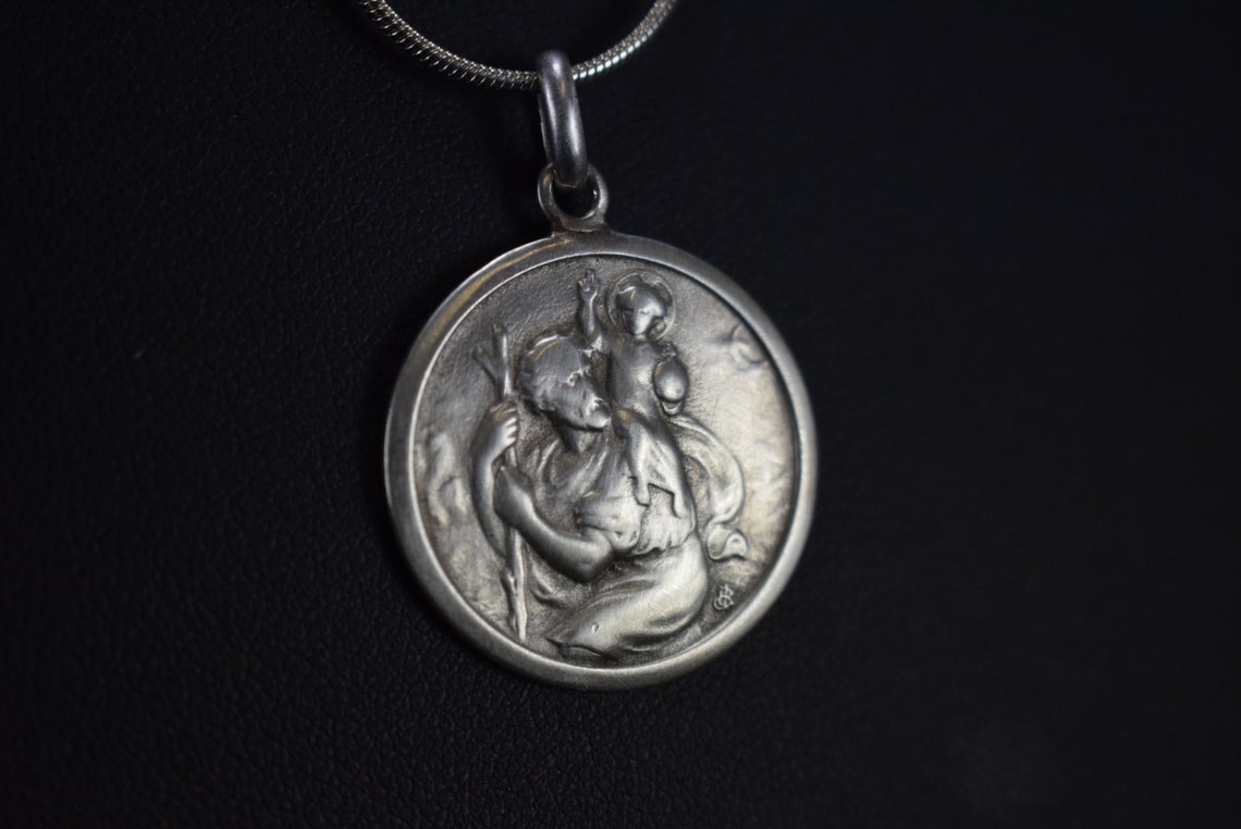 St Christopher Medal 2.5cm