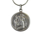 Saint Christopher Sterling Silver Pendant Locket Medal