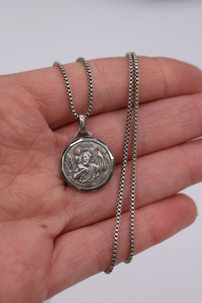 St Christopher Necklace