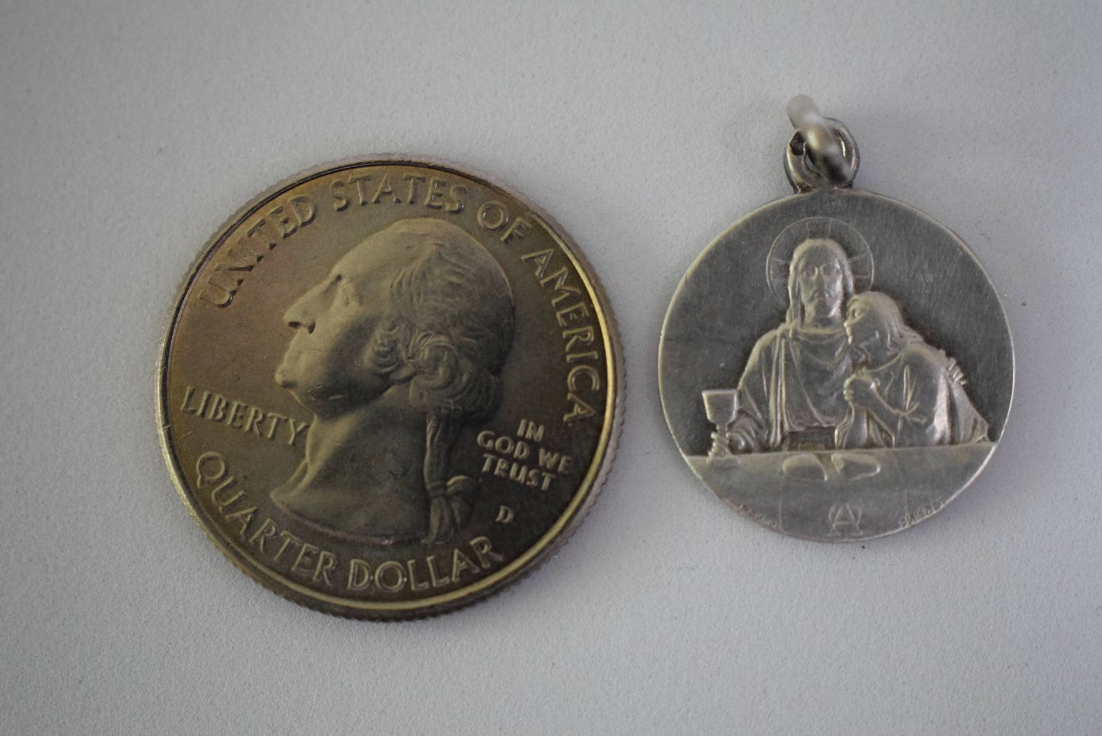 Silver Penin Communion Medal