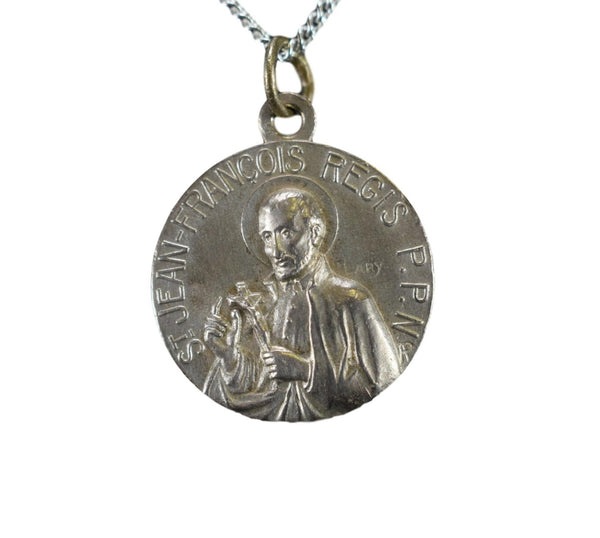 Saint John Francis Regis Pendant Religious Jewelry